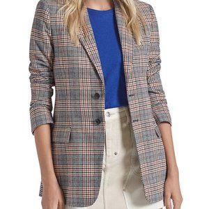 Current/Elliott The Calla Glen Plaid Blazer
